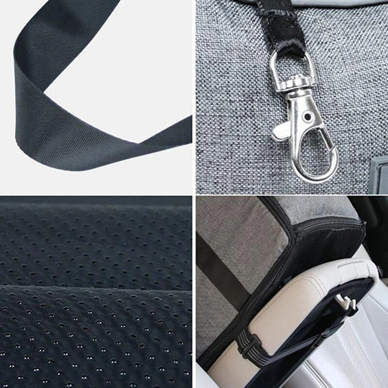 Thumbnail: Pet Safety Car Seat Car, Thick Plush Box For Small Dog Cat Travel