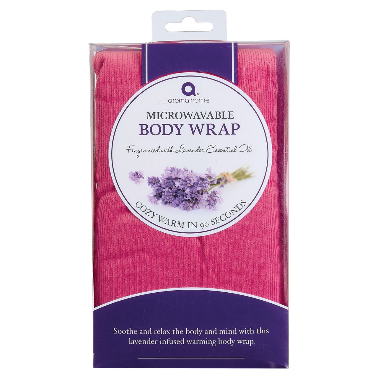 Aroma Therapy Hot & Cold Therapy Soothing Body Wrap - Fuchsia