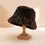 Thumbnail: Wide BrimFurry Winter Casual Vintage Style Leopard Print Hat