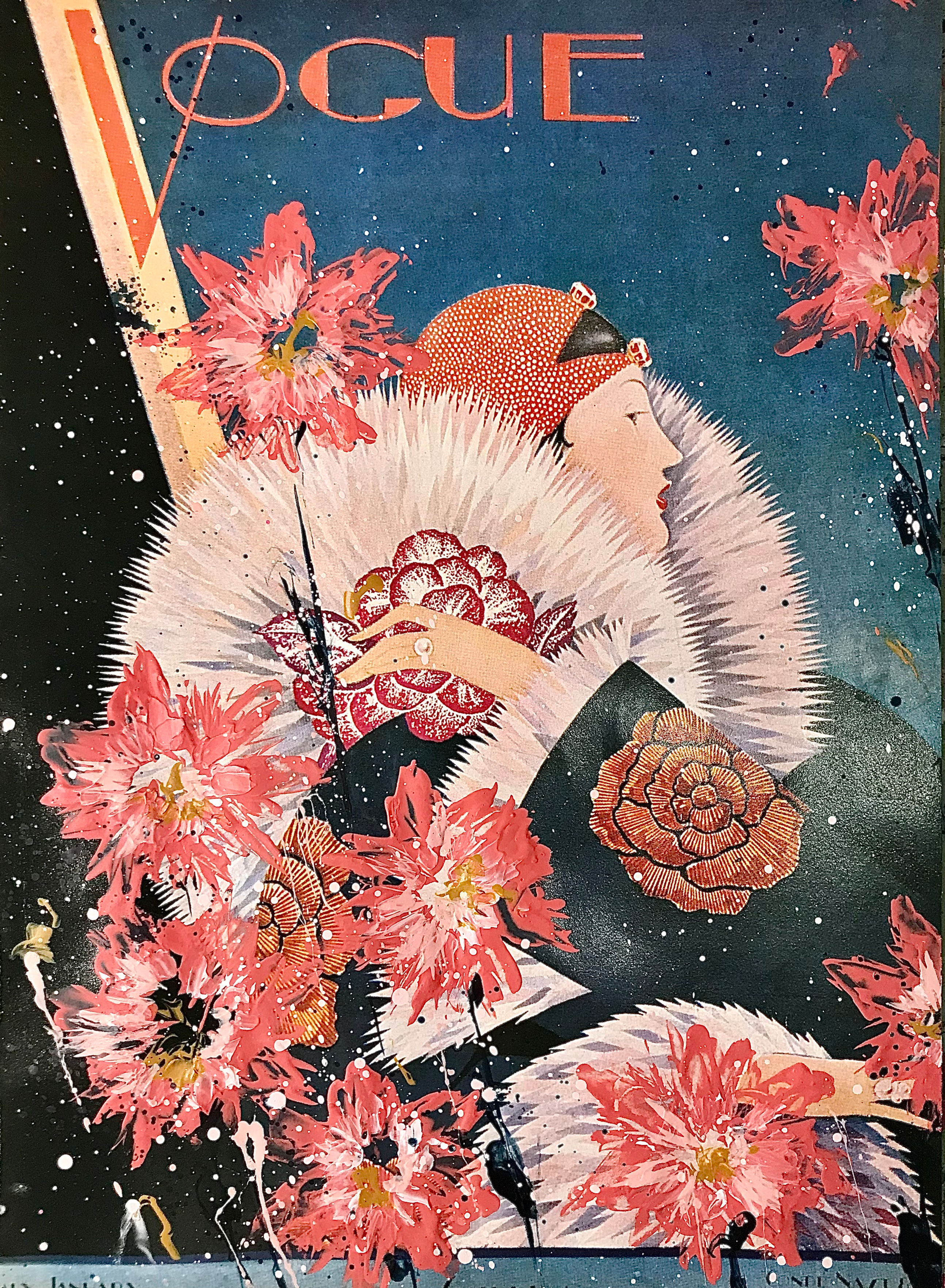 SOLD "1927 Fashion Floral"