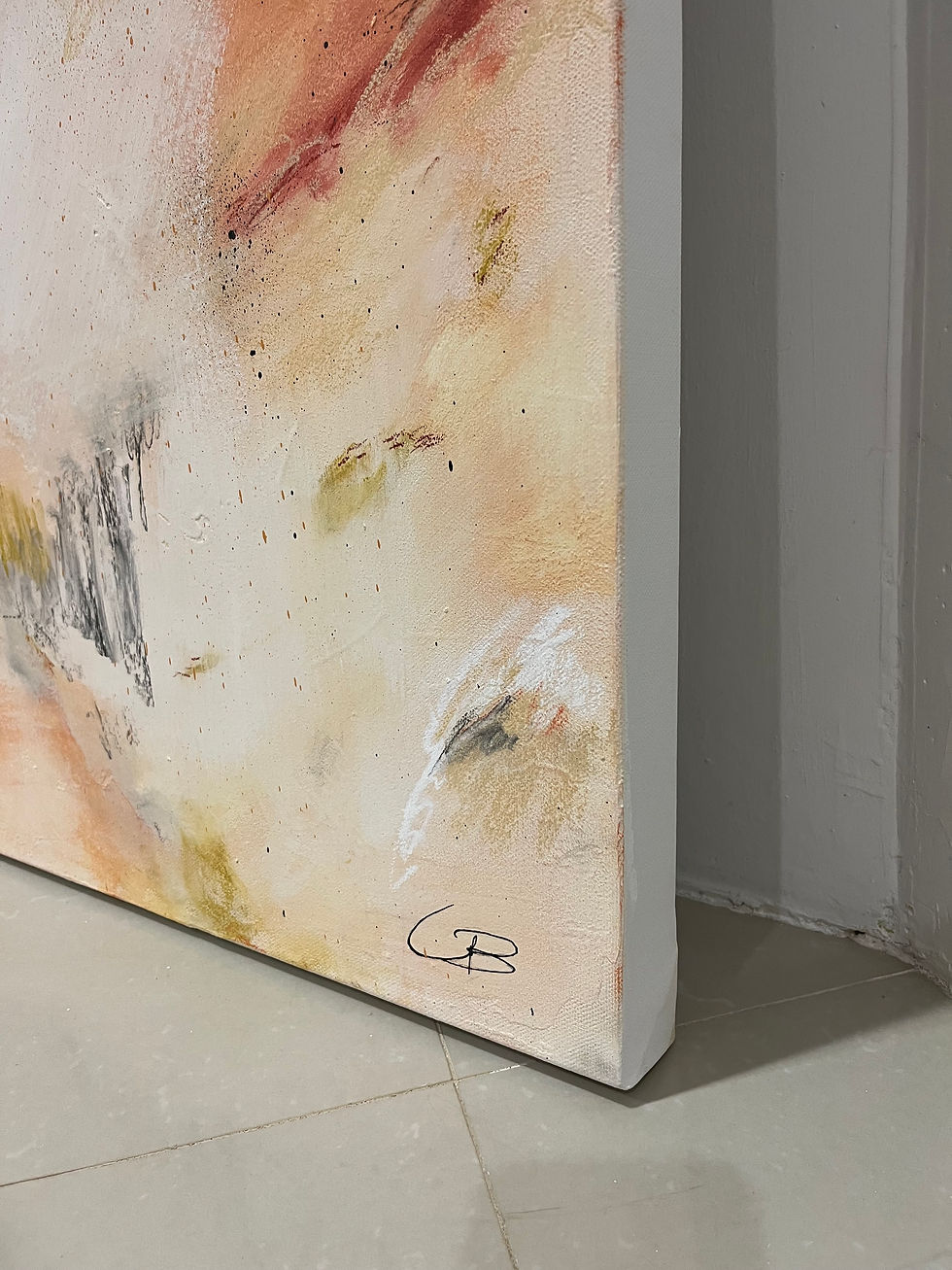 Thumbnail: Abstract painting Australian Outback