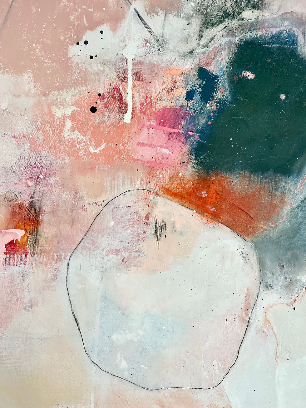 Thumbnail: Pink abstract painting