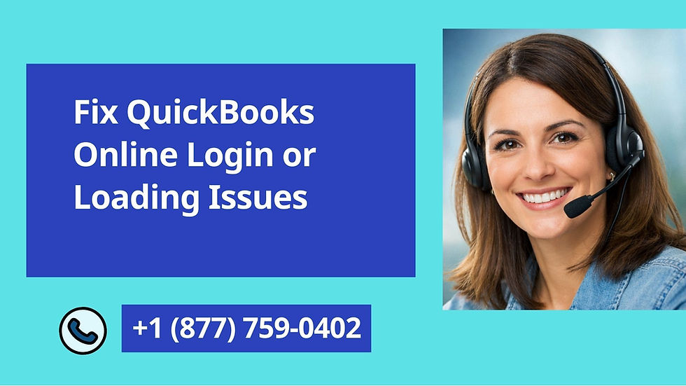 How Do I Fix QuickBooks Online Login or Loading Issues