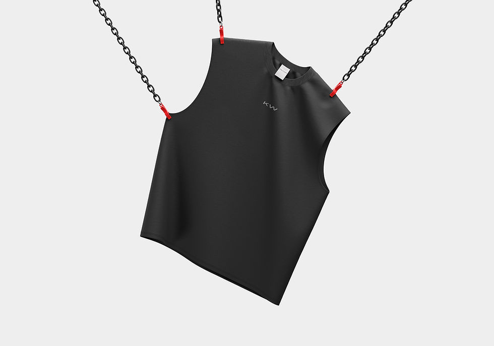 Oversized Tank Top Front View