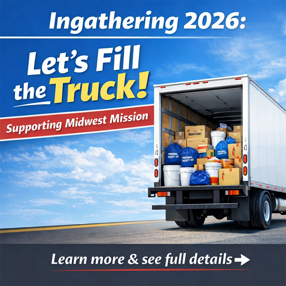 Ingathering 2026: Let's Fill the Truck!