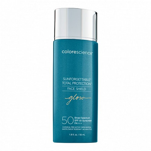 SUNFORGETTABLE® TOTAL PROTECTION™ FACE SHIELD GLOW SPF 50
