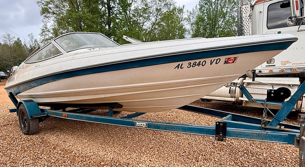 1994 MONTEREY 190 SCR BAY BOAT, consigned in April 4, 2026 Auction