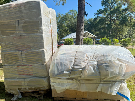 TWO (2) PALLETS OF NEW COMMERCIAL GRADE INSULATION, consigned in October 4, 2024 Auction