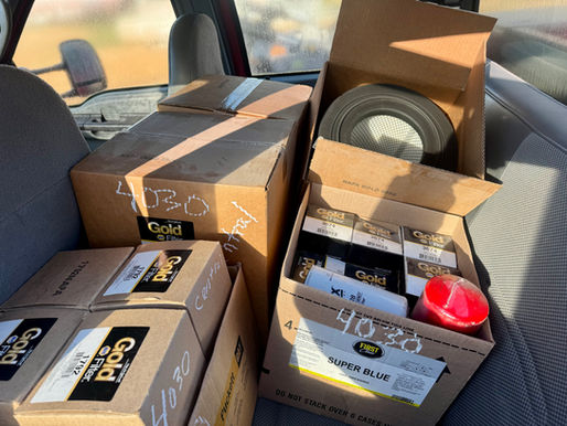 LOT OF FIVE (5) BOXES OF FILTERS, consigned in April 4, 2026 Auction