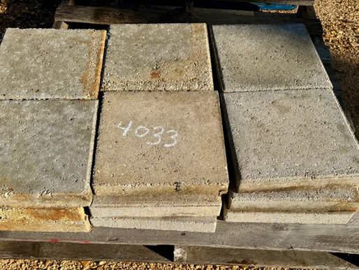 LOT OF CEMENT PADS, consigned in April 4, 2026 Auction