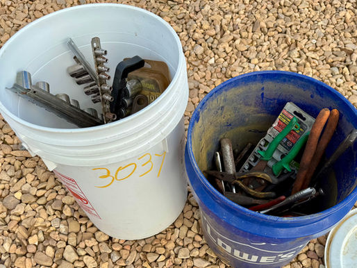 BUCKETS OF MISC. TOOLS, consigned in April 4, 2026 Auction
