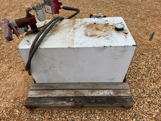 DIESEL TANK WITH PUMP AND METER, consigned in April 4, 2026 Auction