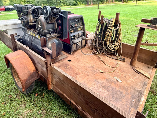 LINCOLN ELECTRIC WELDER ON TRAILER, consigned in October 3, 2026 Auction