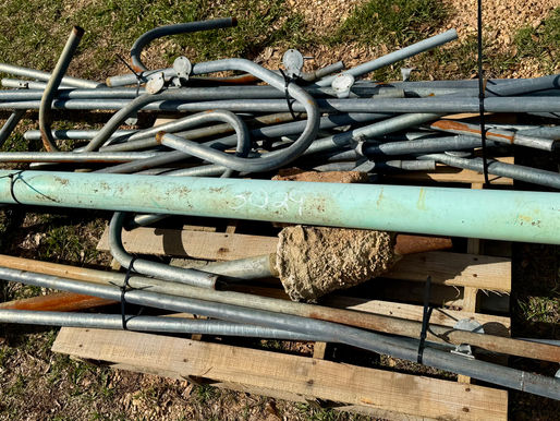 PALLET OF SCRAP PIPES, consigned in April 4, 2026 Auction
