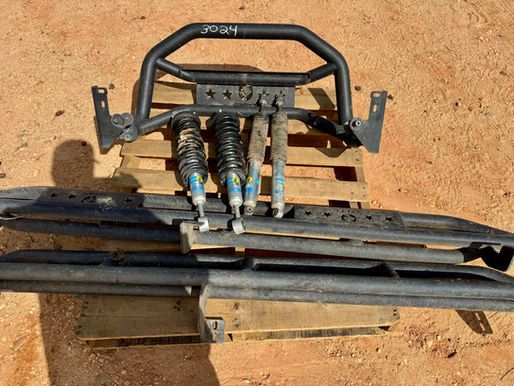 2017 TOYOTA TACOMA 3.5 INCH LEVELING KIT AND TIGER BUMPER, consigned in April 4, 2026 Auction