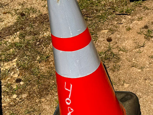 SET OF SIX (6) TRAFFIC CONES, consigned in April 4, 2026 Auction