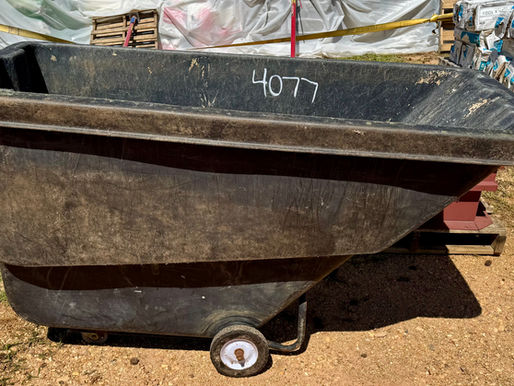 PLASTIC YARD CART, consigned in April 4, 2026 Auction