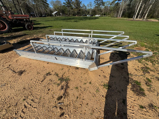 TWO (2) LOTS OF FS INDUSTRIES CUSTOM-MADE ALUMINUM STEPS, consigned in April 4, 2026 Auction