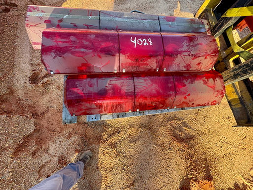 LOT OF THREE (3) RED LIGHT BARS, consigned in April 4, 2026 Auction