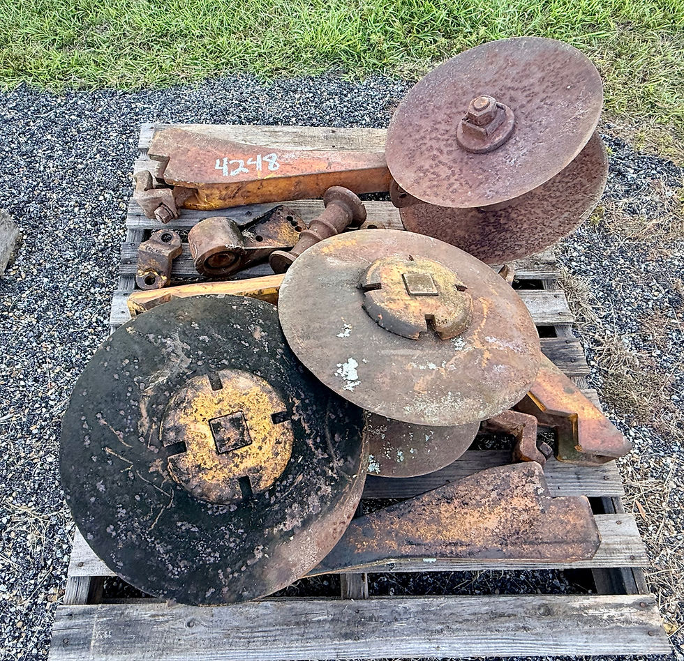 LOT OF AMCO HIPPER PARTS, consigned in October 3, 2026 Auction