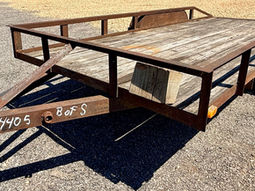 TANDEM AXLE UTILITY TRAILER, consigned in April 4, 2026 Auction