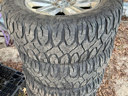 SET OF FOUR (4) MILESTONE TIRES AND WHEELS TO FIT FORD, consigned in October 4, 2025 Auction