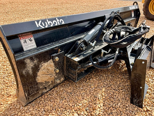 KUBOTA DZ 3096 6-WAY BLADE FOR SKIDSTEER, consigned in October 3, 2026 Auction