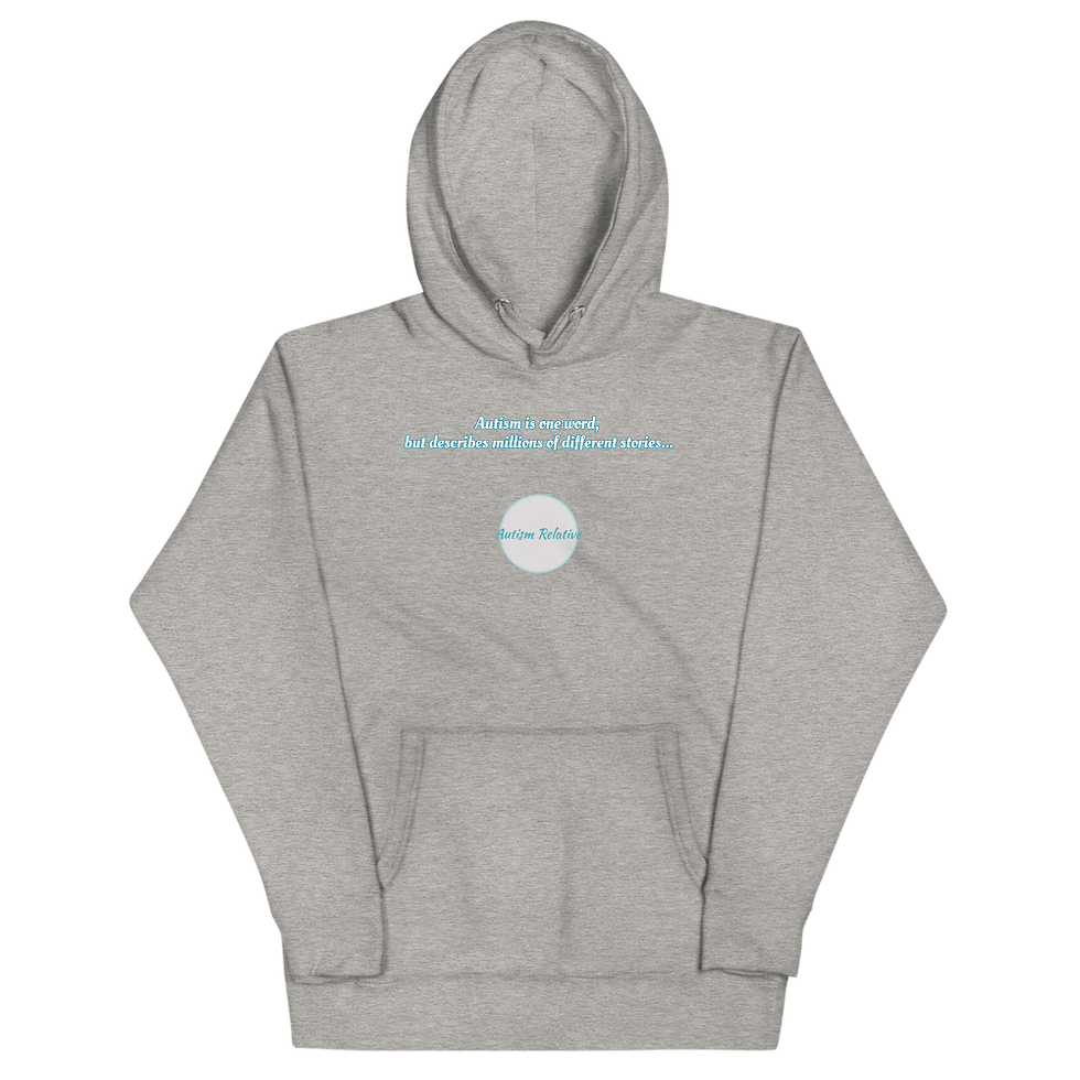 Miniatura: Autism Relative "Different Stories" Unisex Hoodie