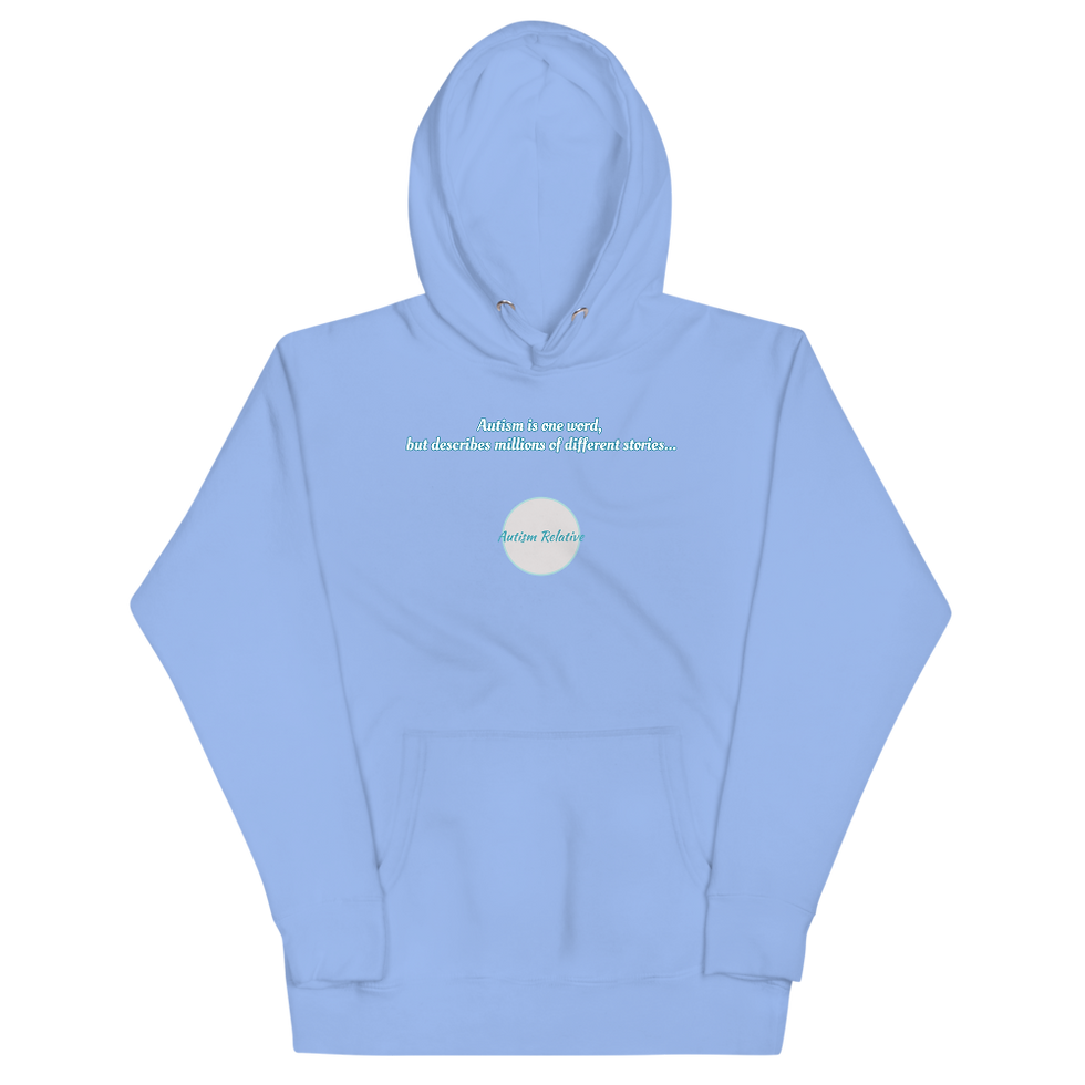 Miniatura: Autism Relative "Different Stories" Unisex Hoodie