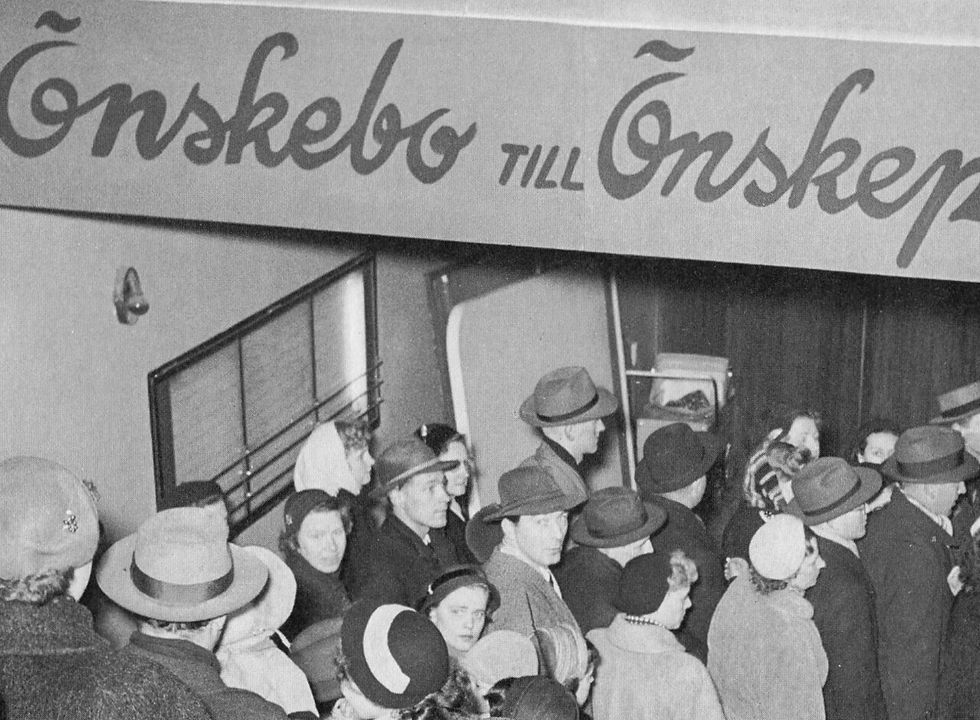 IKEA:s försäljningsställe på Kungsgatan i Stockholm, 1950-tal
