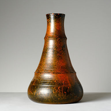Birger Åström – golvvas, glaserat stengods, signerad, Sverige, 1900-tal.