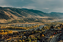 Kamloops areal view