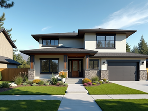 New modern home image