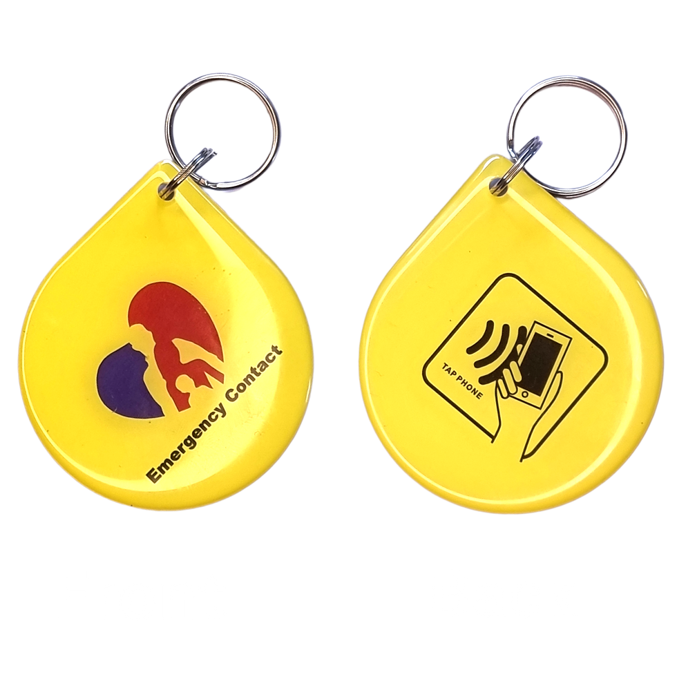 Thumbnail: Emergency Contact Smart Tag (Large)