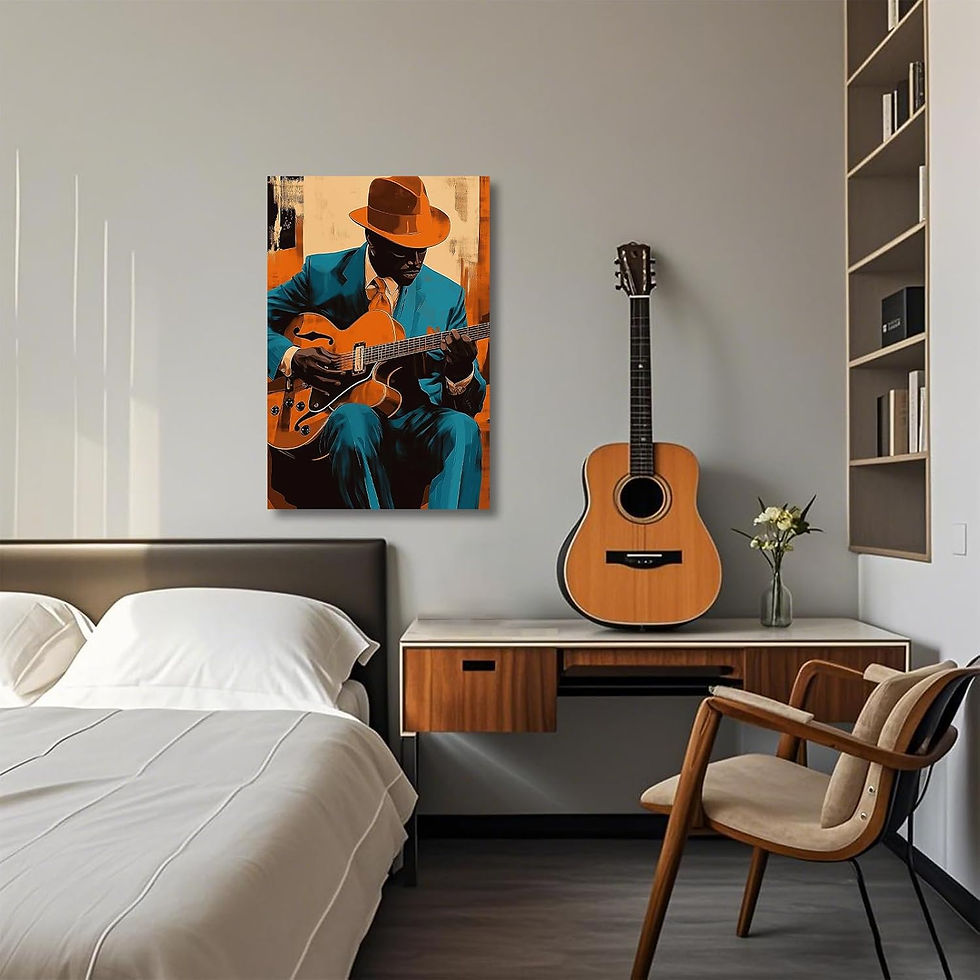 Thumbnail: Abstract Jazz Print