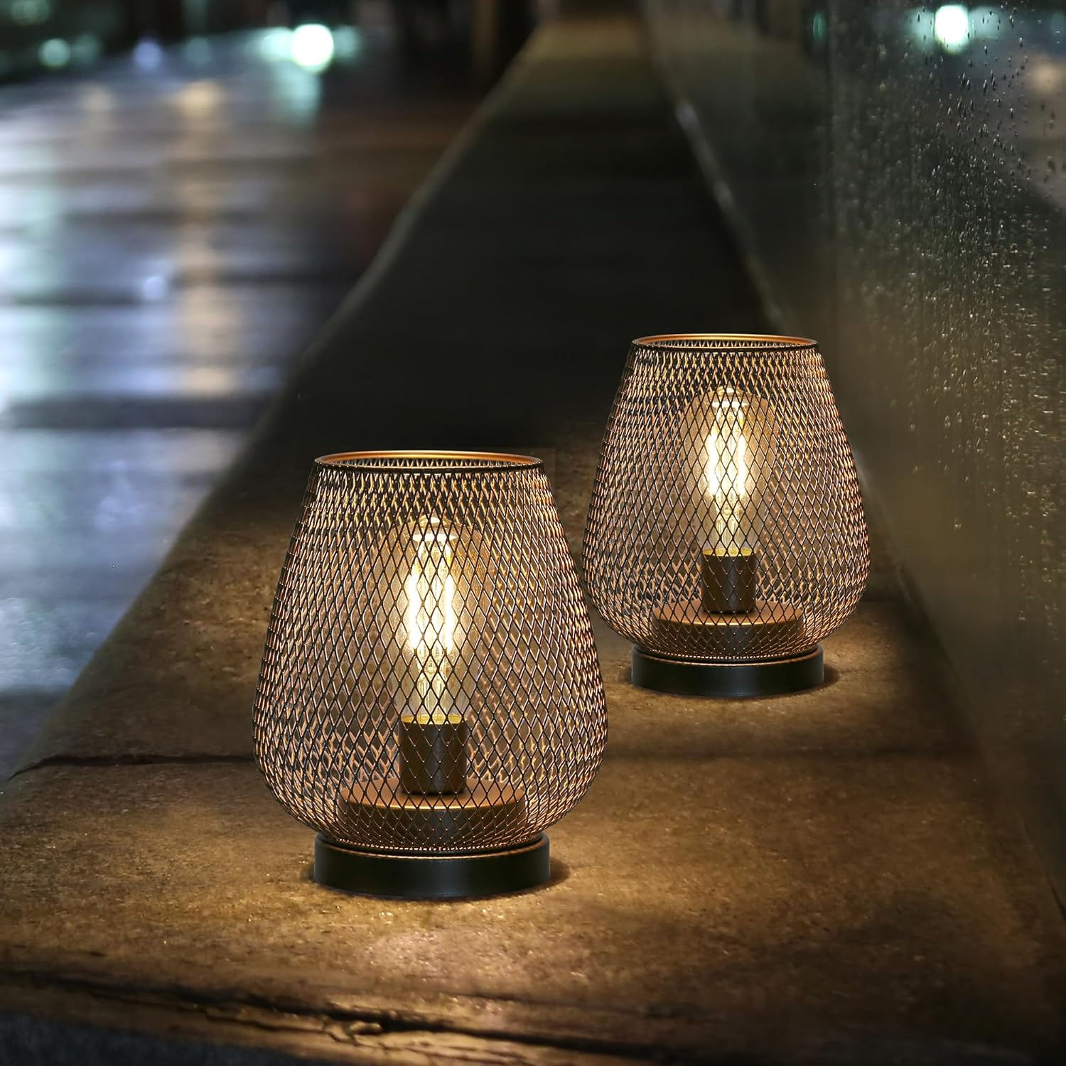 JHY DESIGN Metal Cage Lantern