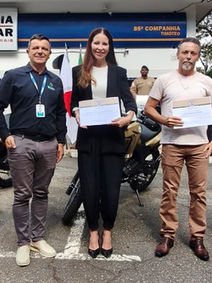 POLÍCIA MILITAR RECEBE TRÊS NOVAS MOTOCICLETAS PARA REFORÇAR A SEGURANÇA EM TIMÓTEO