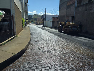 Celinho Sintrocel viabiliza R$ 300 mil em asfalto no Olaria em Timóteo