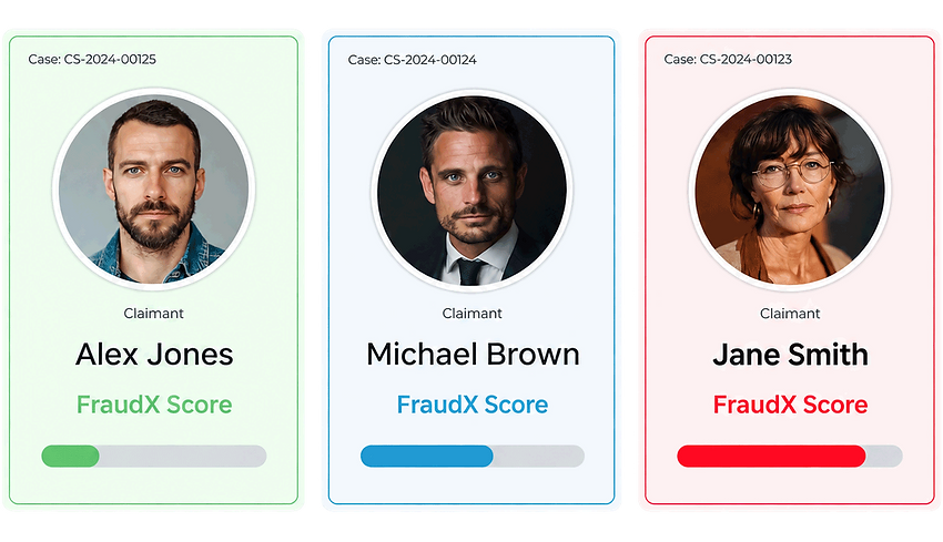 fraudx scores each claim