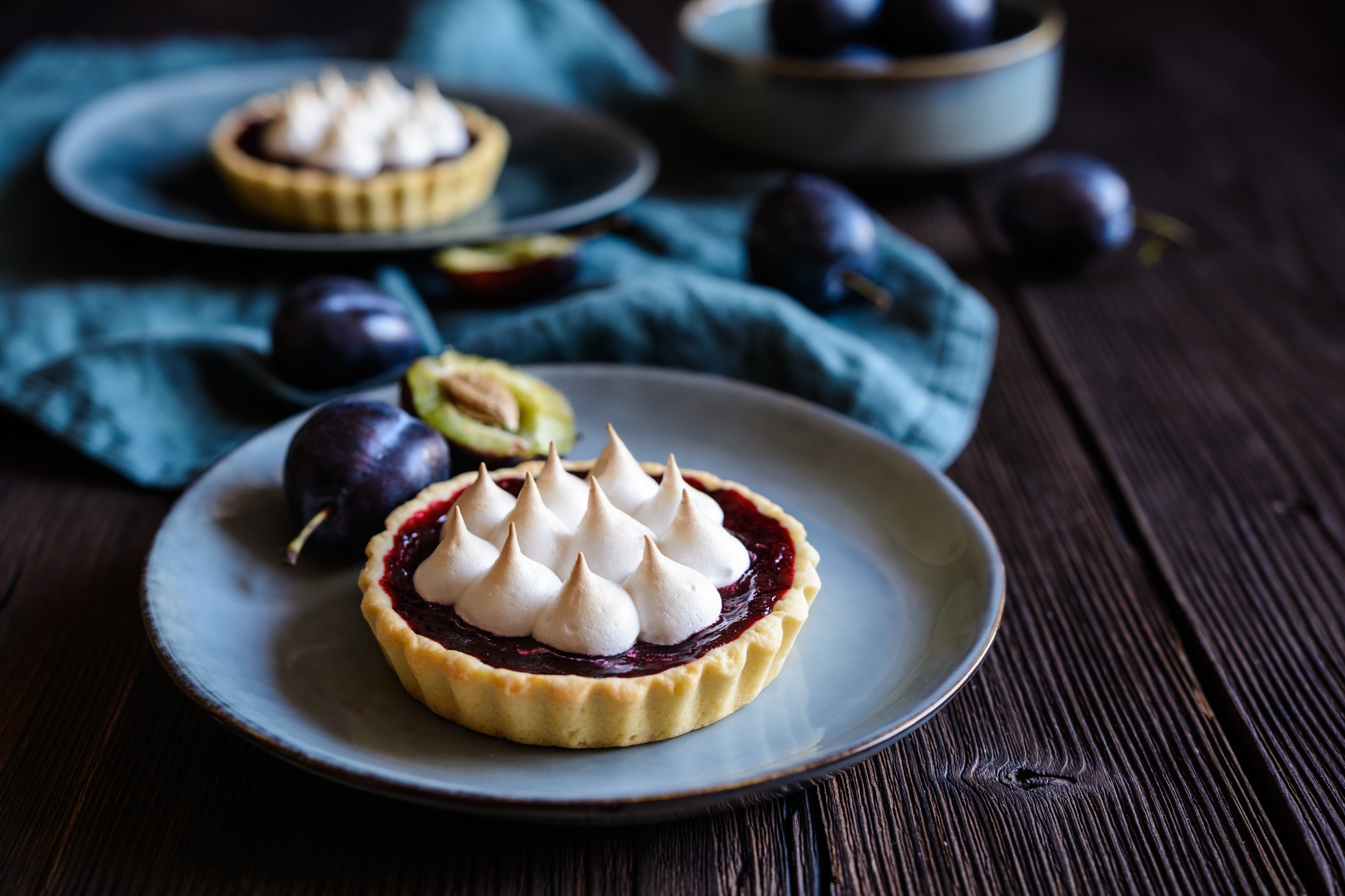 Arranged Food and Objects