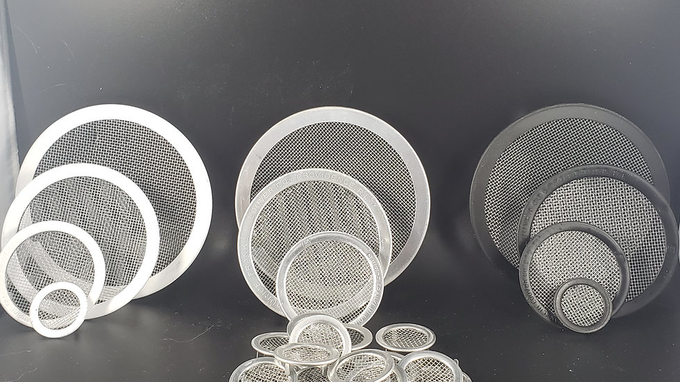 Round Aluminum screen vent Tab style Pacific Northwest Arachnids