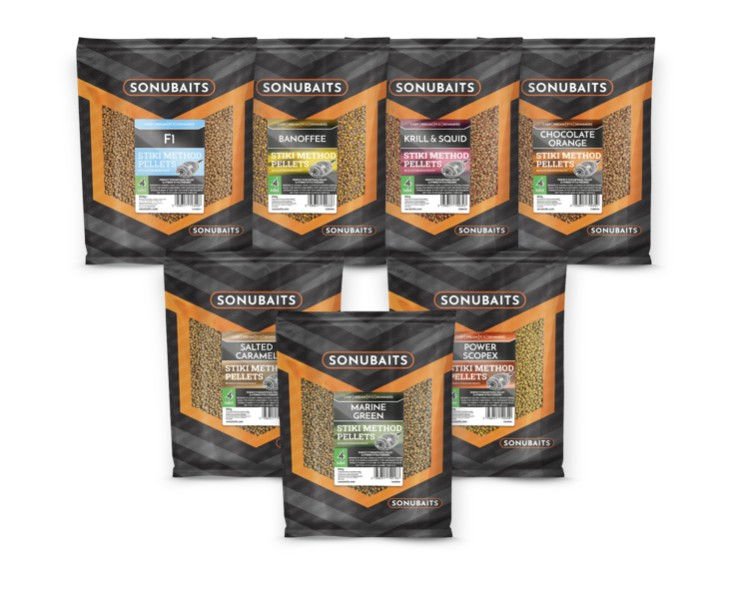 Sonubaits - Salted Caramel Stiki Method Pellets 4 MM