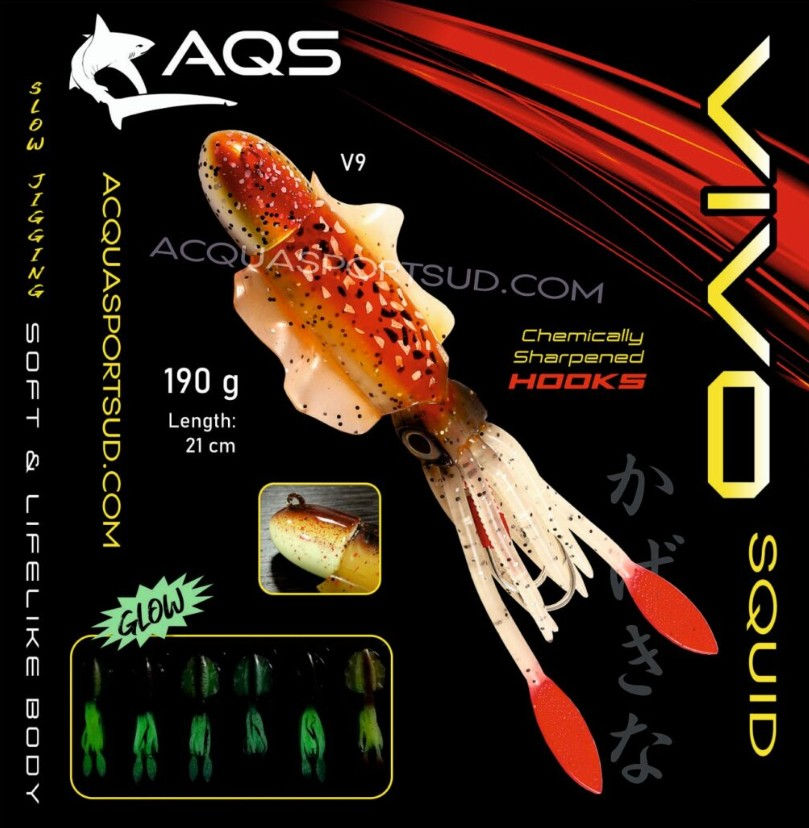 AQS - Vivo Squid Evolution Slow Jigging