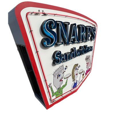 Snarf's Sandwiches sign
