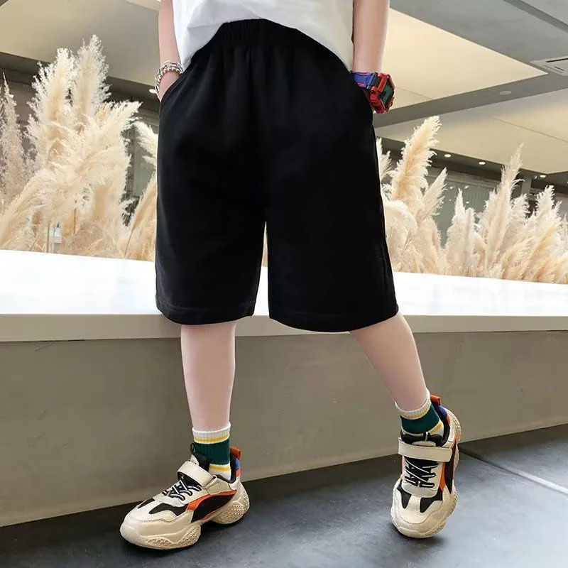 Miniatura: 1pcs Kids Shorts Boys Girls Solid Color Short Baby Solid Color Casual Pant Summe