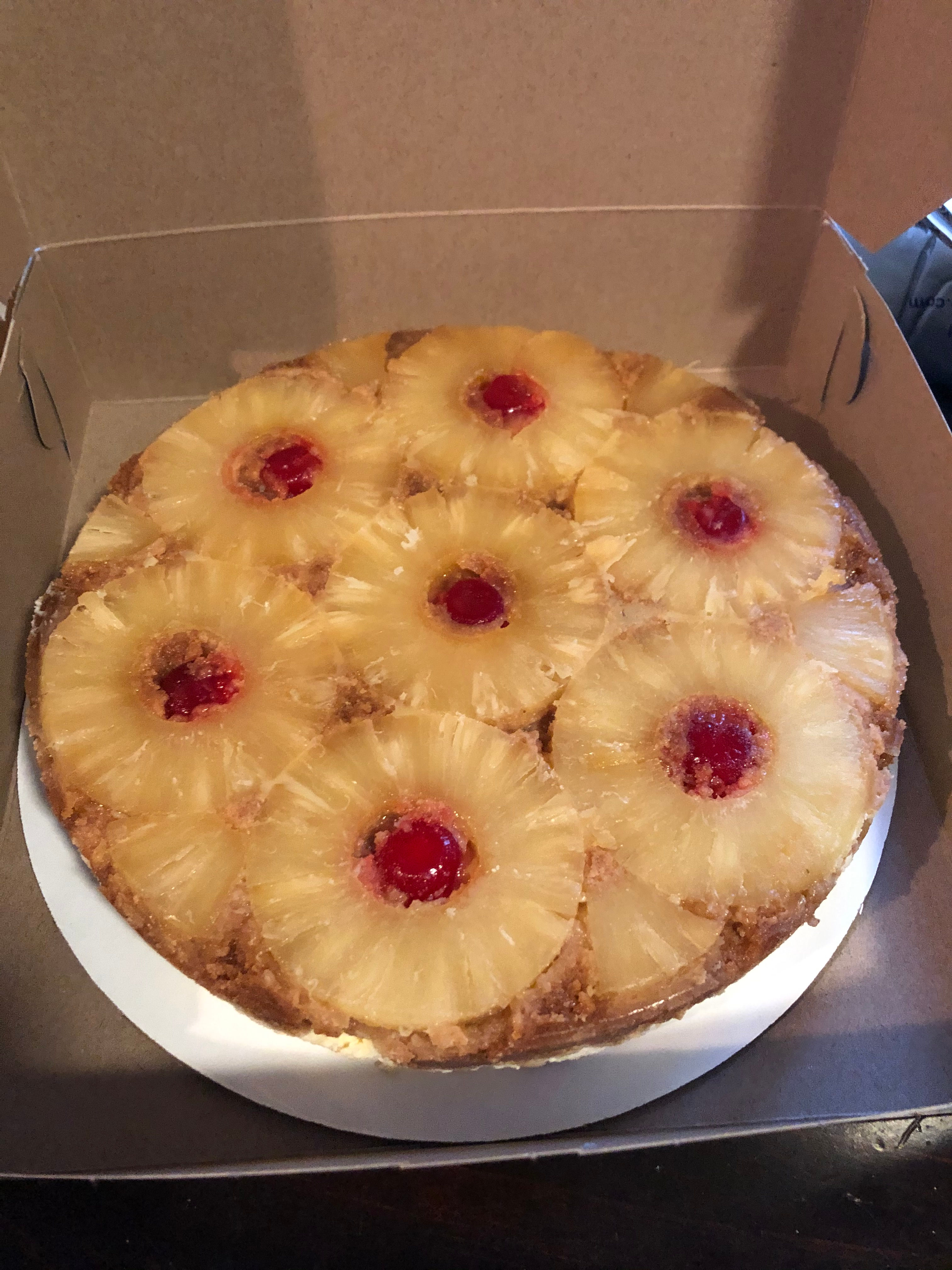 Pineapple Upside Down Cheesecake