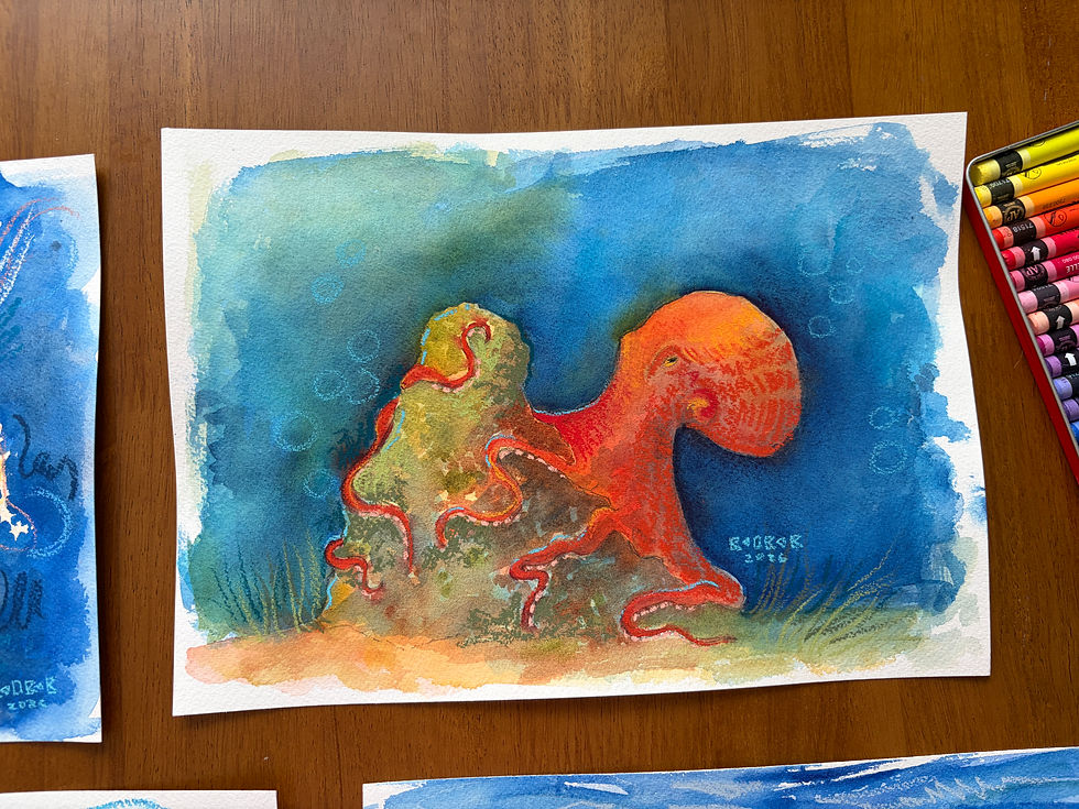 Thumbnail: Giant Pacific Octopus - Original