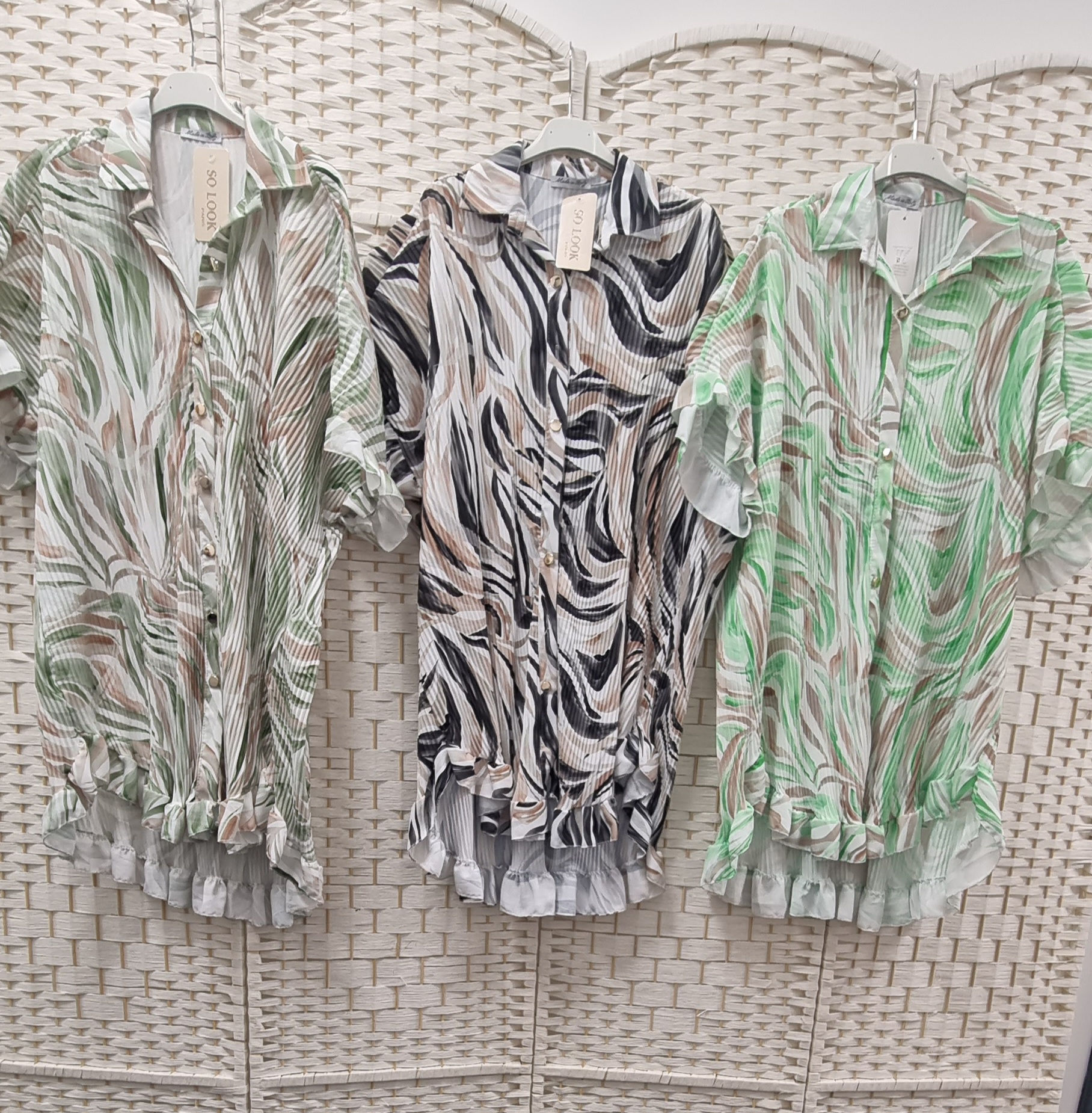 Frill tunic