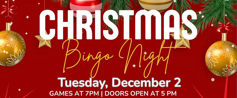 Christmas Bingo Night