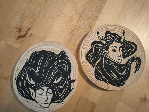 סדנת הדפס איילת סניור ענסי